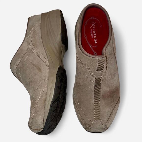 Easy Spirit Beige Clogs - Picture 1 of 4